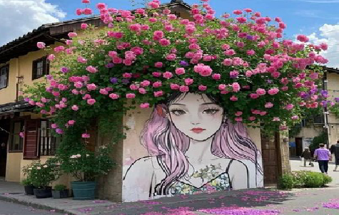 江津怎么设计网红打卡墙绘