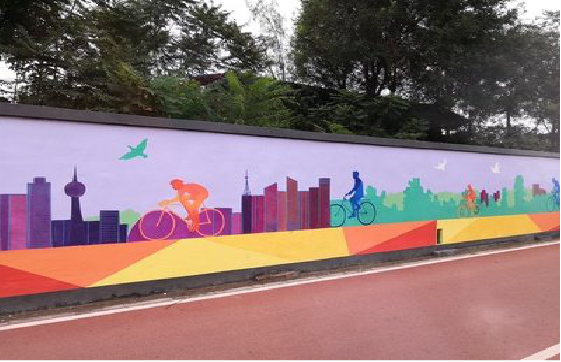 江津墙体彩绘-围墙