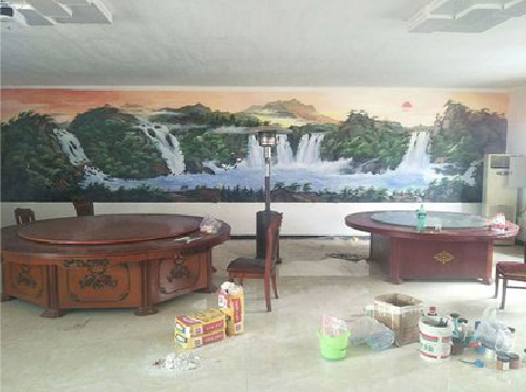 江津墙绘-写实风景