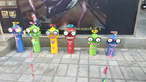 江津商业区彩绘