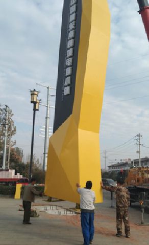 江津标识标牌的安装方法。