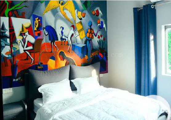 江津对于酒店的墙体彩绘而言更注重哪些方面？