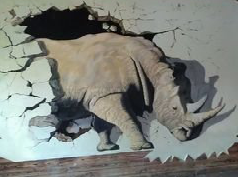 江津在墙绘中，如何绘制3D效果？